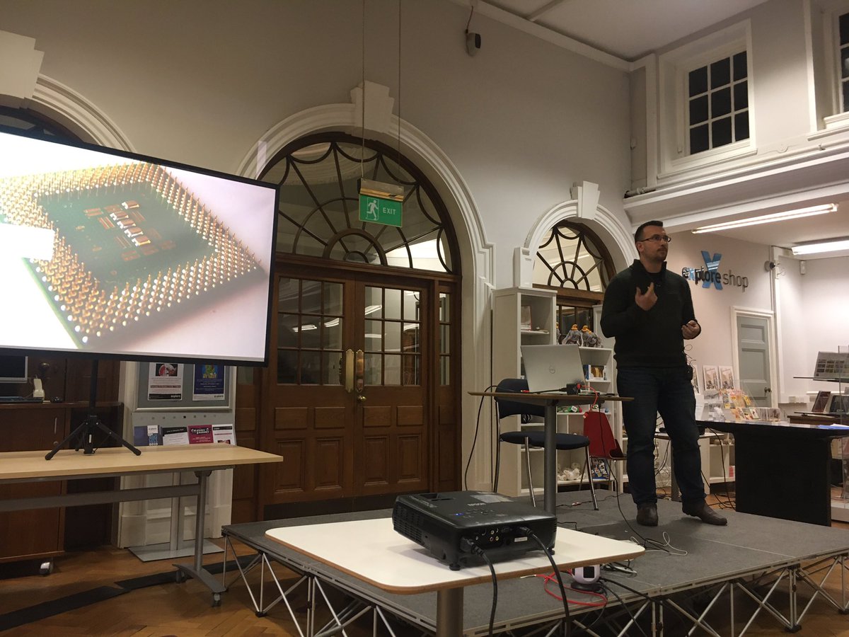 Last talk of <a href="/yorktechfest/">YorkTechFest</a> 2019 understanding your processor by @IgnitionWeb 💻