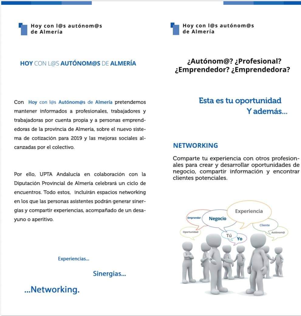 AytoDeOhanes's tweet photo. ENCUENTRO CON AUTÓNOMOS 👷🐜🛠️

 📌El próximo 7 de Noviembre en Laujar de Andarax, en la Casa Palacio de los Moya (Calle Granada, 18)

⌚De 9:30-11:30 horas

La UPTA en colaboración con @dipalme_almeria han programado encuentros informativos para autónomos y trabajadores. https://t.co/S6sZdyA8LA