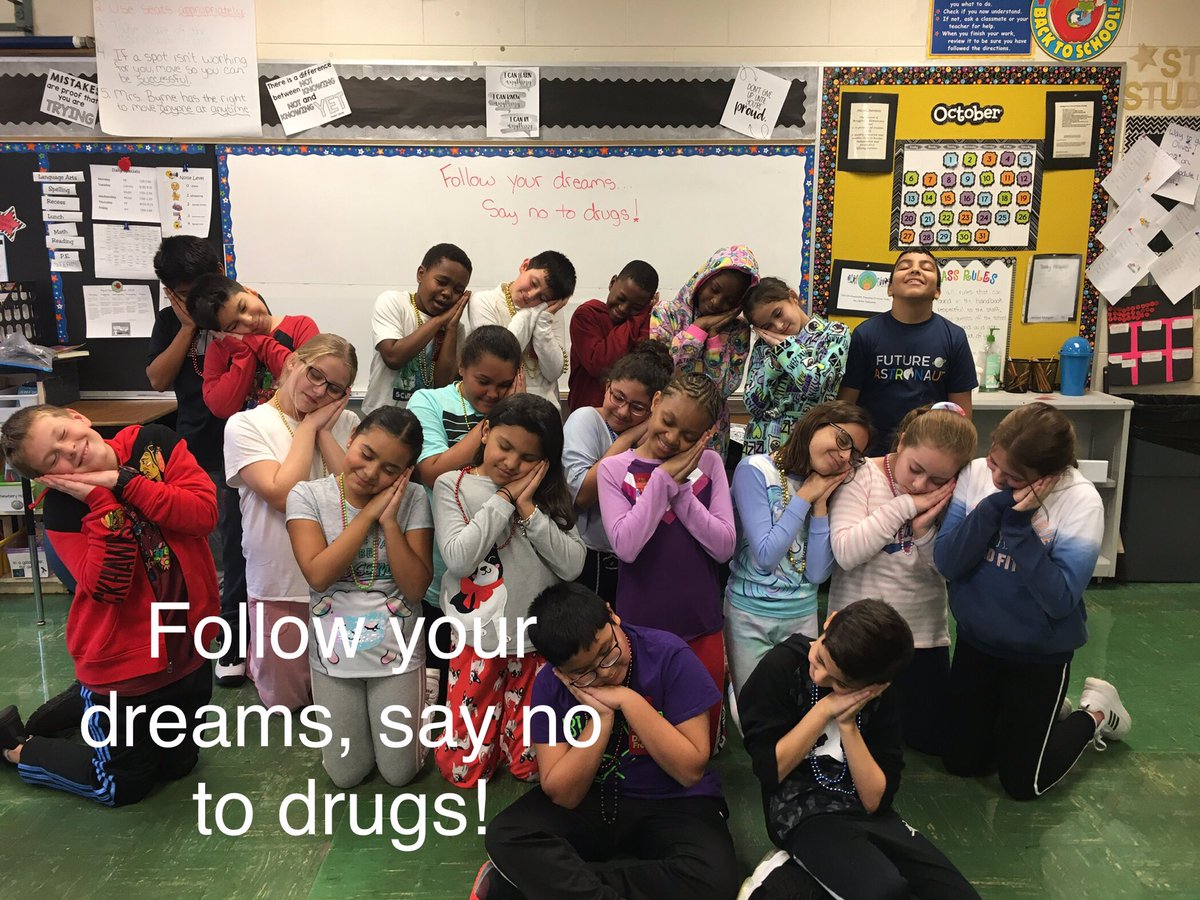 mrsbyrne (@mrsbyrne13) on Twitter photo Celebrating the kickoff to Red Ribbon Week in our pajamas! #d109pride #bvpride Celebrating the kickoff to Red Ribbon Week in our pajamas! #d109pride #bvpride