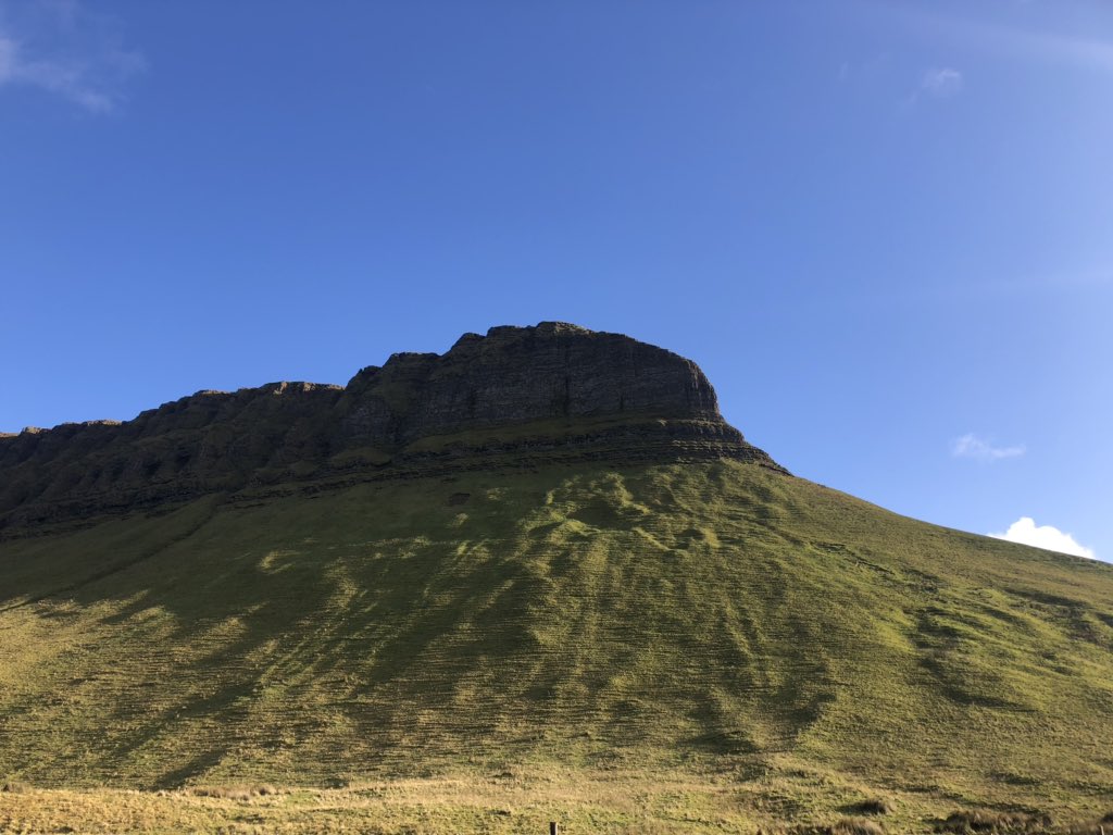 bertguckian's tweet photo. Nice bank holiday walk, neath bare Ben Bulbens head #WildAtlanticWay #Sligo https://t.co/p2w0Hl4SpZ