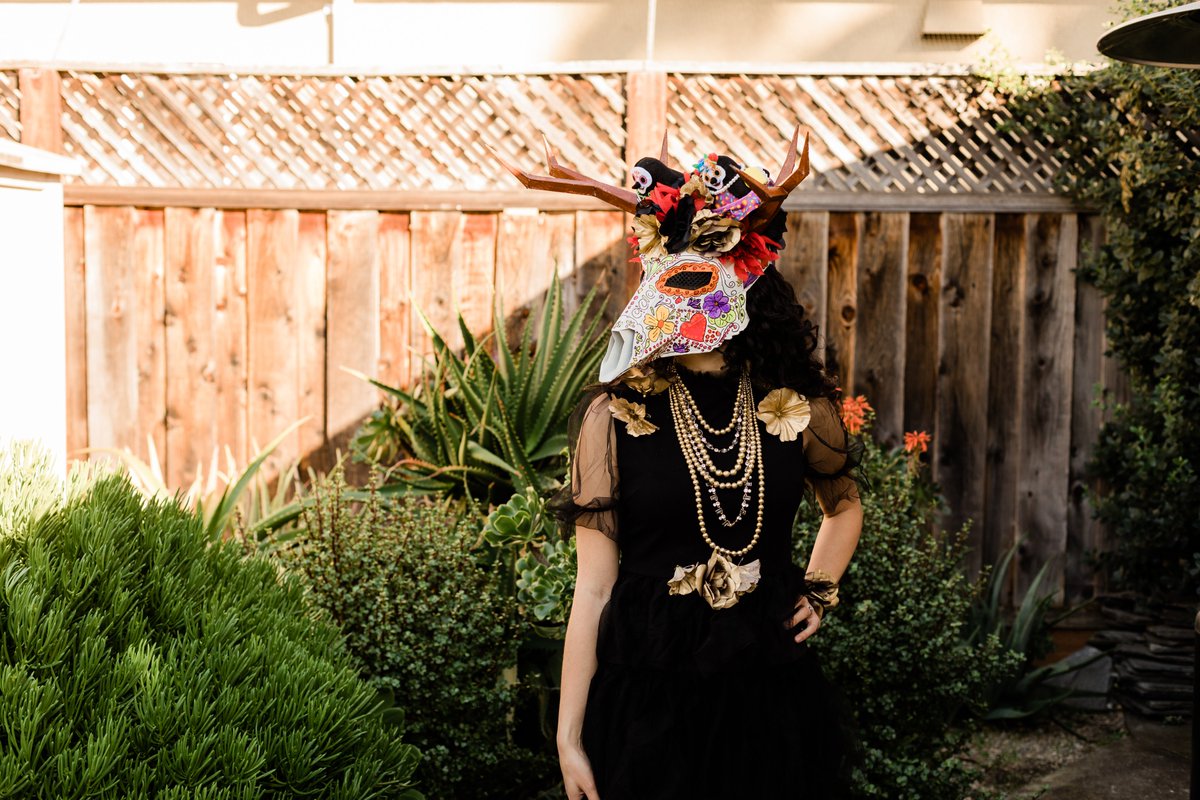 The story of making our Halloween masks is #toldwithexposure on the link below! The original animal templates for the masks by <a href="/Wintercroft/">Steven Wintercroft</a> 

bit.ly/2Js09cY