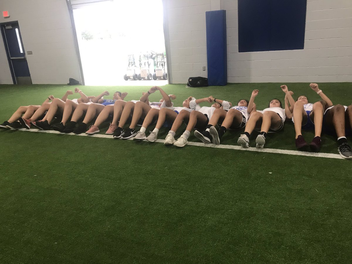 RLTGirlsSoccer's tweet photo. Accomplished Team Chain Sit-ups! Working on teamwork each and everyday! United as One! 

#togetherwecan #togetherweWILL #BEtterTogether #wontBreak

@CFBISD @CFBathletics @RamirezCoach @DrChapmanCFBISD @PutterRenee @rltcfb https://t.co/MBOEBEig2L