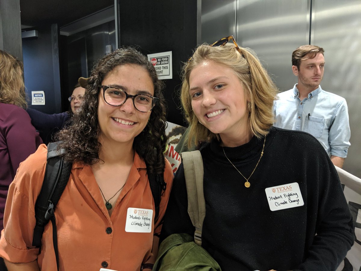 sfccut's tweet image. peep the nametags #climateactionnow #utdivest