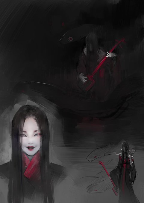 Some DnD campaign designs for NPCs.
Wasn't sure if they're worth posting since they're different from the usual "cute girl" stuff. Might delete later. 