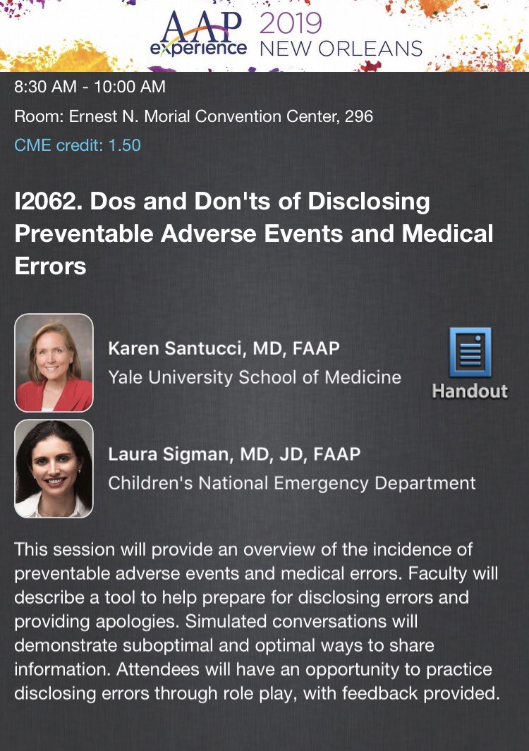 LJSigman's tweet image. Thanks to New Orleans for a great conference session and for medically-inspired humour noir de Halloween!  @AAPexperience #patientsafety