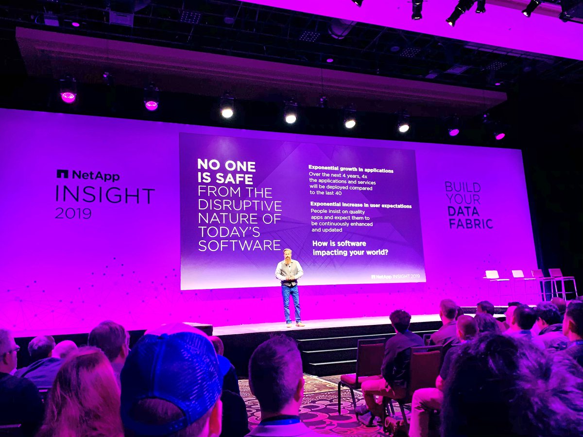 CarlGranfelt's tweet photo. Attending the DevOps Mega Session at NetApp Insight #NetAppINSIGHT https://t.co/t0Sv0cYdwF