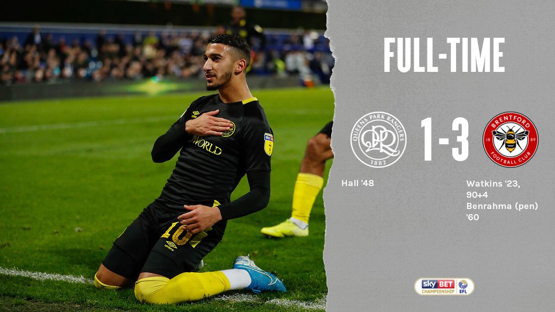 Taking the W from W12

#QPRBRE | #BrentfordFC