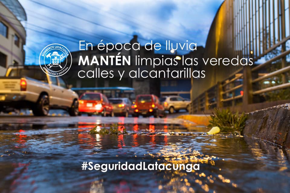 #PrevenciónCBL | En caso de fuertes lluvias. Toma en cuenta la siguiente recomendación de seguridad. #SeguridadLatacunga 🌧 #invierno