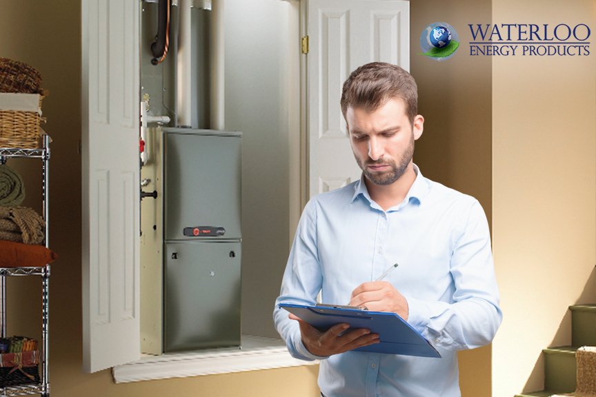 WaterlooEnergy's tweet photo. Why schedule a furnace inspection? Having annual inspections ensures a professional can address any budding issues now to limit further repairs and expenses in the future. It’s often tricky to tell if your furnace is operating properly. https://t.co/JYK7WHs1an
#ResidentalHVAC https://t.co/LMOqgtUdSw
