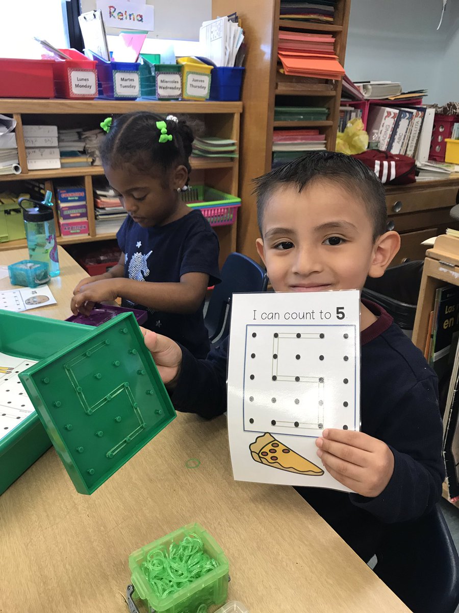 FifthAveDualK's tweet photo. Having fun, working on our motor skills, and practicing our numbers all at the same time during math centers 😊 https://t.co/Q32QCyPQWb