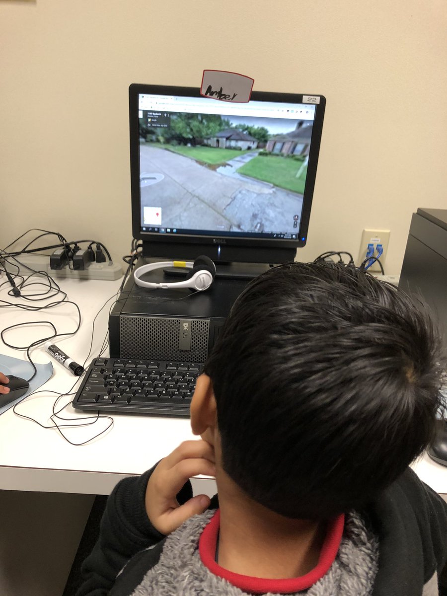 techteacher78's tweet photo. Chancellor kindergarten students are learning to explore with Google Maps. @AliefISD @ChancellorComet #TechnologyRocks https://t.co/l5ltkh7n15