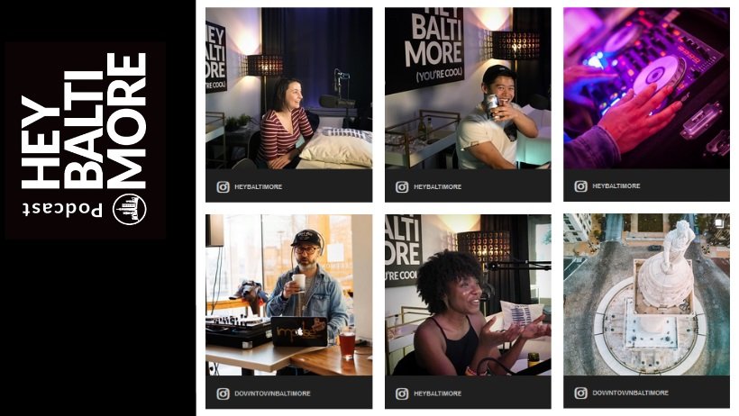 The #HeyBaltimore #podcast introduces you to the artists, entrepreneurs, chefs, writers, hustlers, tailors, farmers, waterkeepers, and Insta-celebs that make our city so dynamic. Look for it in your favorite podcast app, or stream it here: tinyurl.com/y2l4ahgv