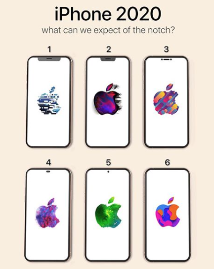 Toby1525's tweet photo. Welches Notch Design werden wir wohl sehen?

#apple #iphone12 #iphone12pro #iphone12promax #newiphones #2020iphone #notch #iphonenotch https://t.co/QAVAhEw8fX