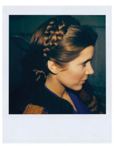 dnnydevito's tweet photo. Polaroids of Carrie Fisher’s hair test for Return of the Jedi https://t.co/I0FnL94fGo