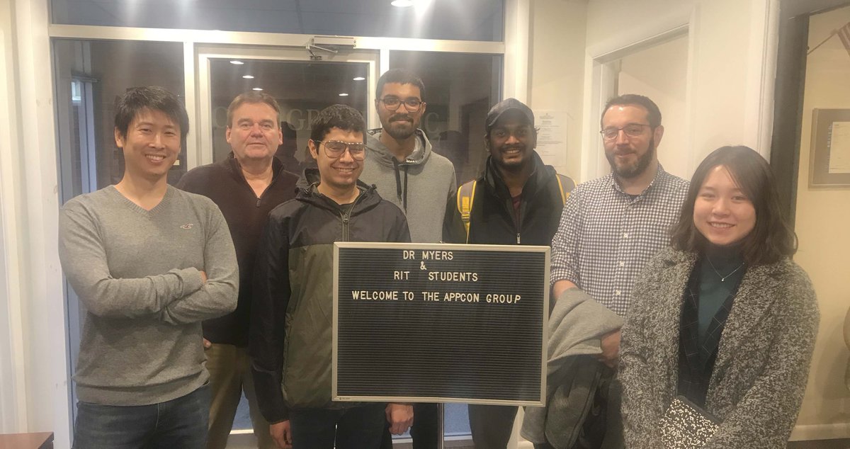 ritGMST's tweet photo. Students from Prof. Graham Anthonyβs Tone and Color class visit Color Sentinel Systems in Rochester, NY to lean about how color measurement instruments are manufactured.
#ritSMS #ritCET #RITtigers https://t.co/1tLmhHPyIi