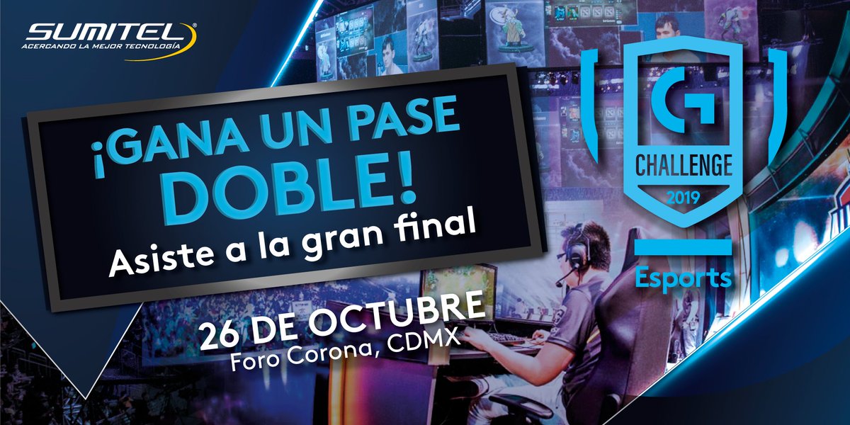 ST_SUMITEL's tweet photo. Sólo publica una foto de tu Set-Up Gamer, del 21 al 24 de octubre 2019, la más original, creativa, divertida será la ganadora de un boleto doble, la votación será del Jurado de SUMITEL.Tendrán prioridad las fotos con accesorios LogitechG #eSports #gaming #gamer #SUMITEL #logitech https://t.co/XpmhAzfMyX