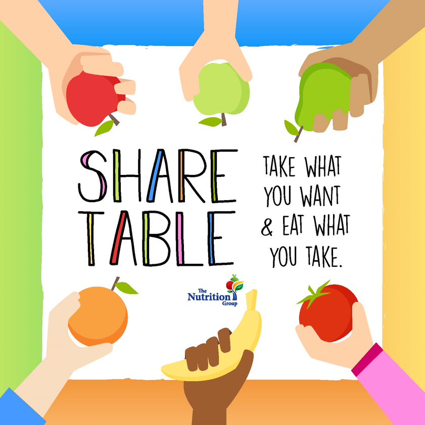 TNGDunmoreCafe's tweet photo. Dunmore Elementary School and The Nutrition Group are doing their part to reduce child hunger as well as food waste with the implementation of a share table! #TNGFeedsKids #sharetable #MomentsMatter #endhunger #childnutrition https://t.co/O2iRvM8Hbt