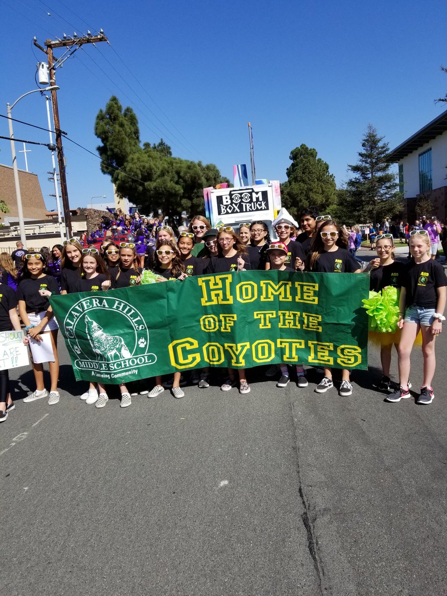 GrapeVLiaison's tweet photo. Thank you @chmcoyotes_asb for providing student leaders like my son the "opportunity for greatness and growth"  @chmscoyotes! He certainly enjoyed representing his school at the Lancer Day Parade &amp; learned so much at the LEAD conference at Camp Cuyamaca. ❤️ https://t.co/suGbRrGFev