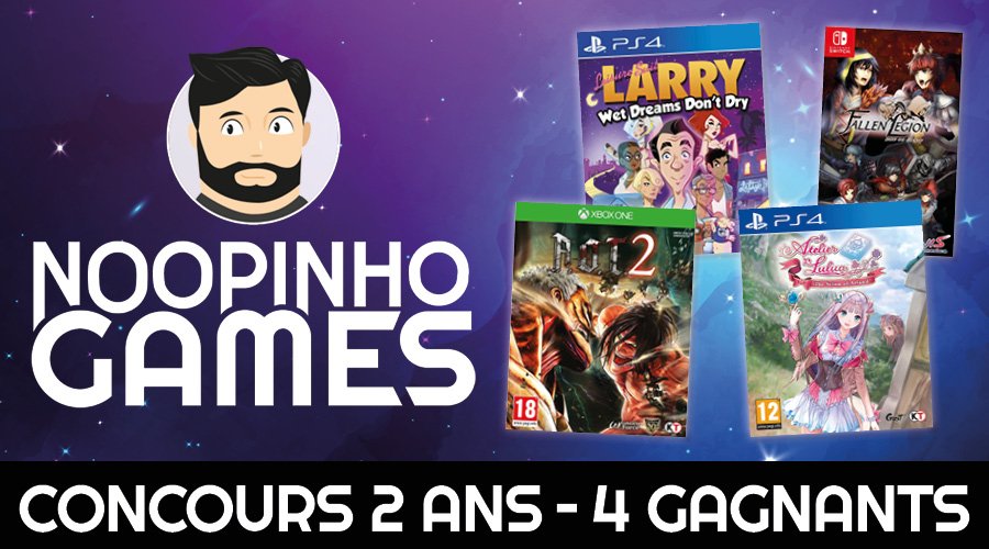 NoopinhoGames's tweet photo. Pour célébrer les 2 ans du site, je vous propose ce #concours avec Koch Media : 4 JEUX (en boîte) - 4 GAGNANTS !
Pour participer :
- Follow mon compte 
- Follow le compte de @KochMediaFR 
- Lâcher un petit RT sur ce tweet
Tirage au sort le 24/10 à 21h.
Bonne chance à tous ! https://t.co/0Mn773f13A