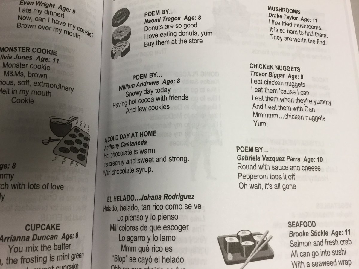 LynnCote17's tweet photo. It's finally here! The 2019 Young American Poetry Digest! Remember 29 students from Wheelock were chosen to have their poems published. Please come in and check out the poems. #wheelockians, #medfieldps https://t.co/XLOyFe6maz