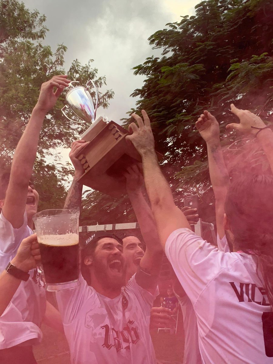 We were invited to take part in the annual #Oktoberfest tournament hosted by the German American Social Club of Greater Miami yesterday. We made it to the final and needless to say, we made sure everyone knew who Vice City 1896 is! #DaleCampeon #VC1896 #Champions  #FirstOfMany