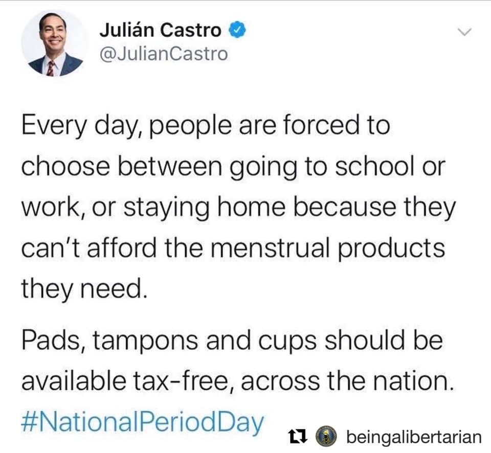 AdamGrahamBlog's tweet photo. Excellent suggestion. But why stop there?? #TaxFreeMensProducts #TaxFreeBabyProducts #TaxFreeAllTheThings
Oh, just a friendly reminder: #NotANation https://t.co/pO3AUJfi5Z
