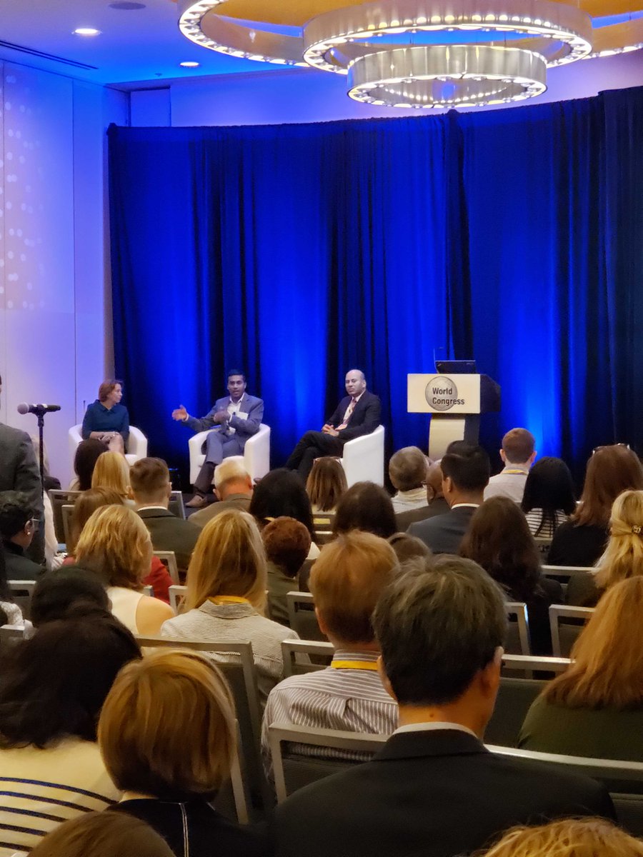 NatQualityForum's tweet photo. NQF CEO @SAgrawalMD joined @DrDoddamani and @CeciConnolly for a conversation on healthcare quality and the value-based landscape at today’s @WorldCongress Value-Based Care Congress. Learn more about the program: https://t.co/ErFoYGlYEN  #VBHCC19 #QuestForQuality https://t.co/sWTBpadIIl