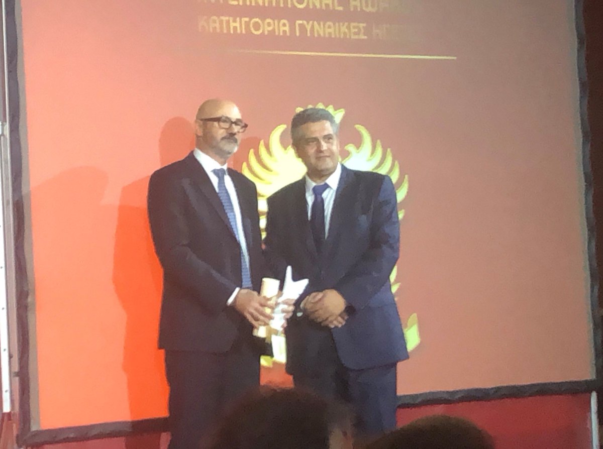 #Congrats to Kaity for receiving another #Award as a #leader in #Shipping at #International #Awards for #womenleaders. A highly prestigious event in #Greece where ministers of the #Greek #Government &amp; many business executives attended. <a href="/BoardofTrade/">Greater Vancouver Board of Trade</a> <a href="/InvestInCAN/">InvestInCanada</a> @VanEconomic