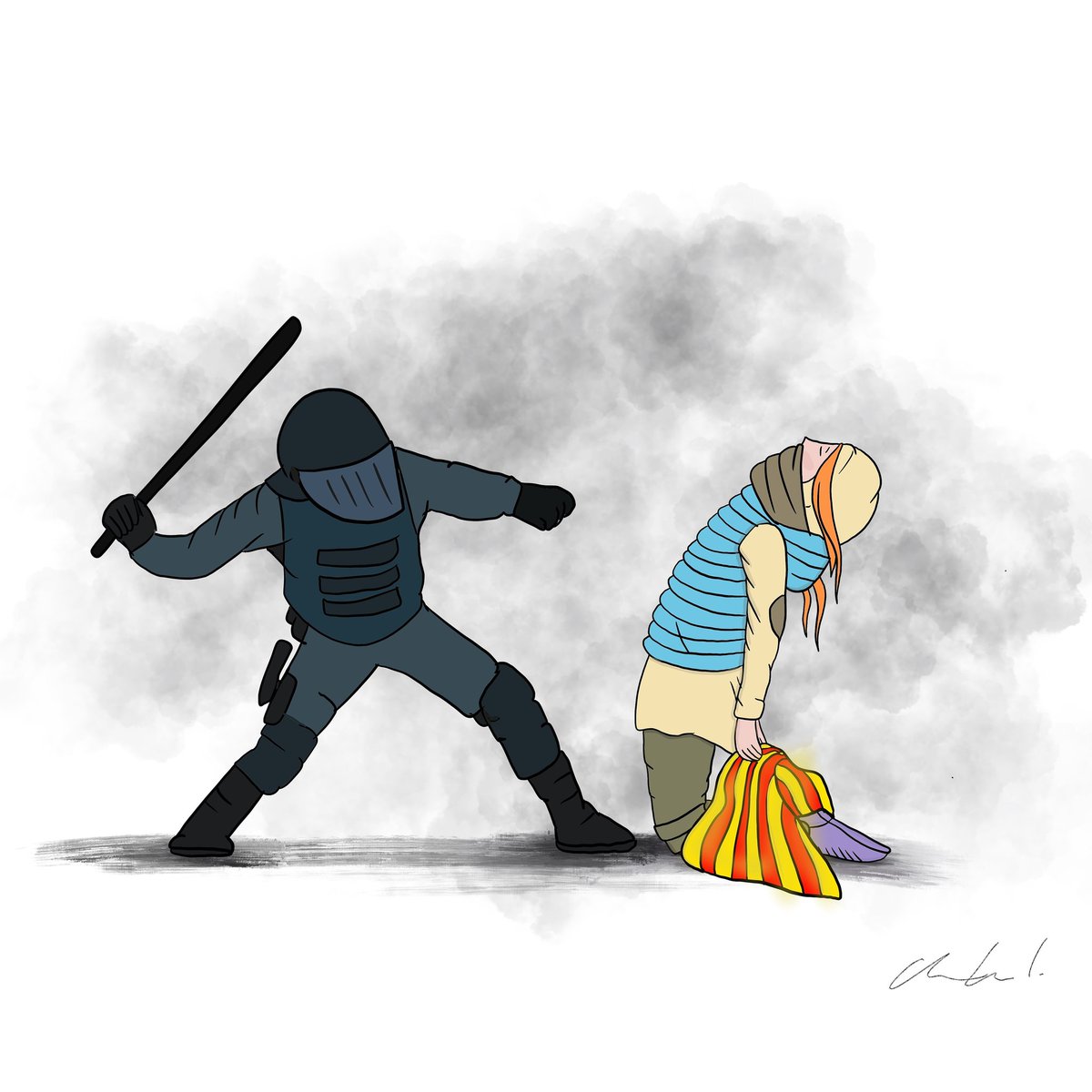 tramptramptramp's tweet image. #SpainSitAndTalk 
Aquest és el seu diàleg