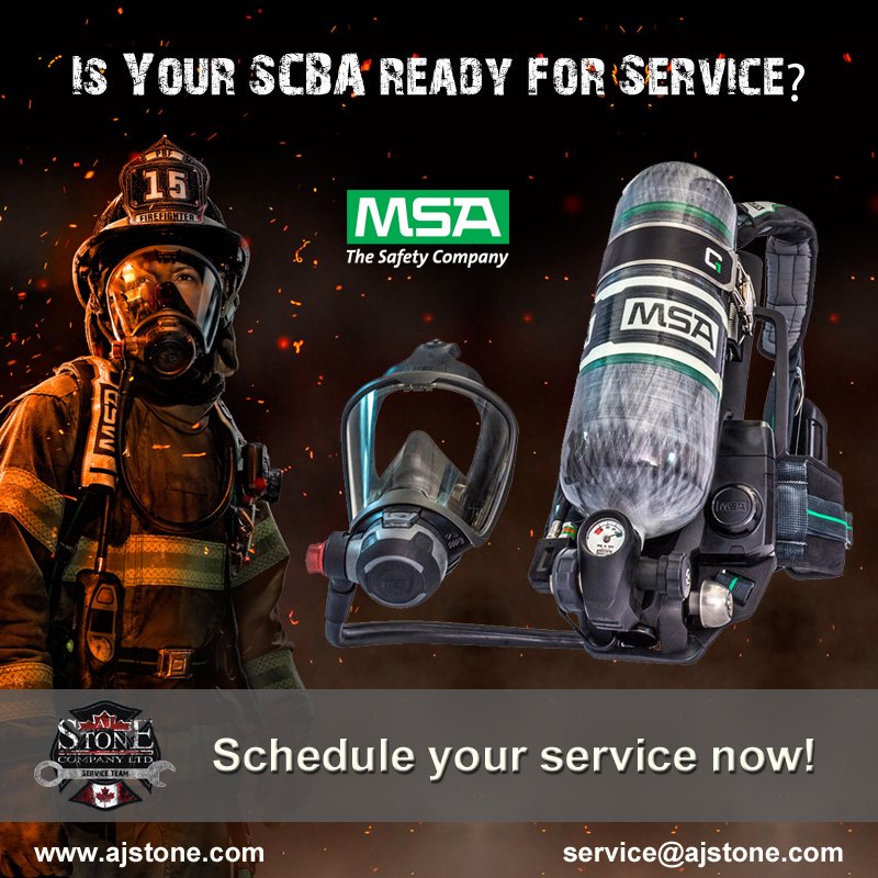 AJStoneService's tweet image. We offer on-site flow testing and annual service for areas across Ontario.
We will inspect your regulators, facepieces, and air cylinders and flow test &amp;amp; adjust your SCBAs. The facepiece &amp;amp; regulator will be checked, we also clean &amp;amp; check the cylinder. 
bit.ly/AJS-Service