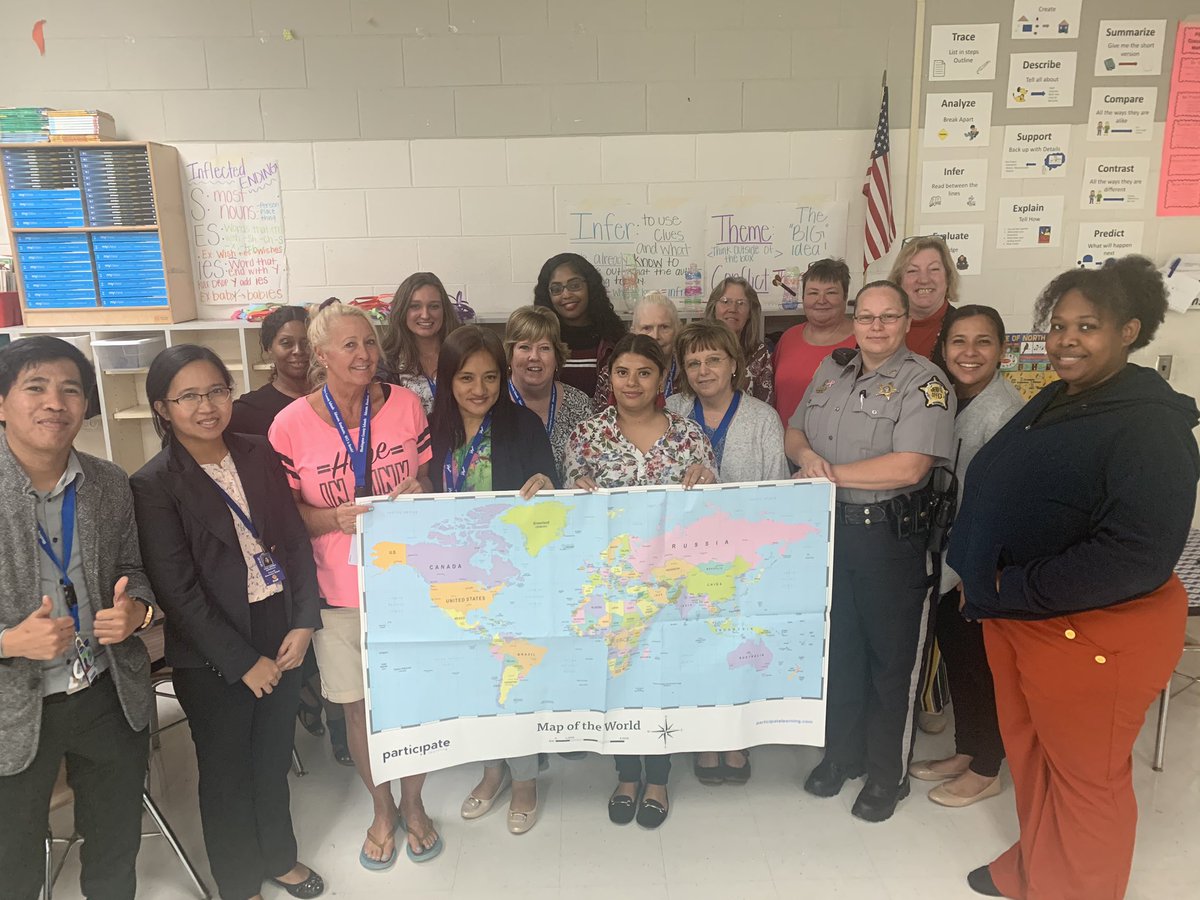 mister_equality's tweet photo. Say hello to @ParticipateLrng ‘s newest global school - Creswell Elementary. This hidden gem of a school in @washcoschools impacted me greatly during their global kickoff last Monday and they’re ready show what makes them a gem! https://t.co/CrCScbCI2W