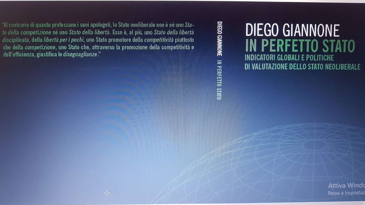 DiegoGiannone's tweet image. Forthcoming #inperfettostato #neoliberalism #statetransformation #evaluation