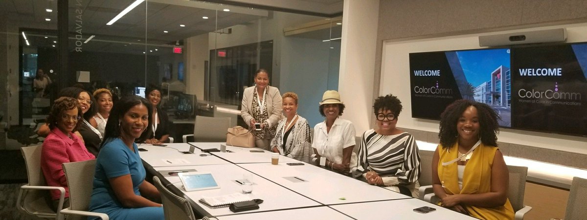 JessicaModkins's tweet image. The @ColorCommntwk Miami Chapter went behind the scenes at @Telemundo. @Ruckash SVP of HR says her mantra is to know your business and be the exception. Know enough to be dangerous but not competitive at someone else&apos;s expense. Wonderful advice for the ladies. 
#ColorCommMIA