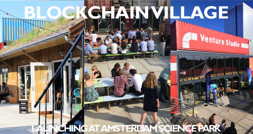 BeritFuss's tweet photo. @ACE_incubator, @Start_upVillage, @mistudioNL and DeCentralPark are creating #BlockchainVillage THE landing spot for #blockchaintechnology in #Amsterdam. Read more about #BlockchainVillage here: https://t.co/8UFhrHcdox. For more info DM @BeritFuss  or @maartensmakman https://t.co/D1eJ98JB9R