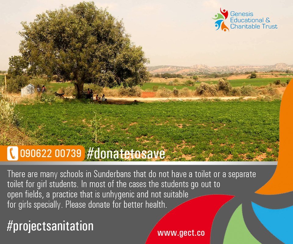 genesis_trust's tweet photo. There are many schools in Sunderbans that don't have a toilet,for girls sanitation is important for their health,safety and dignity.
Donate and save their life,
#GenesisEducationalandCharitableTrust
for Donation visit in our website- https://t.co/HTk90XTtnn https://t.co/BIaNX0F67G
