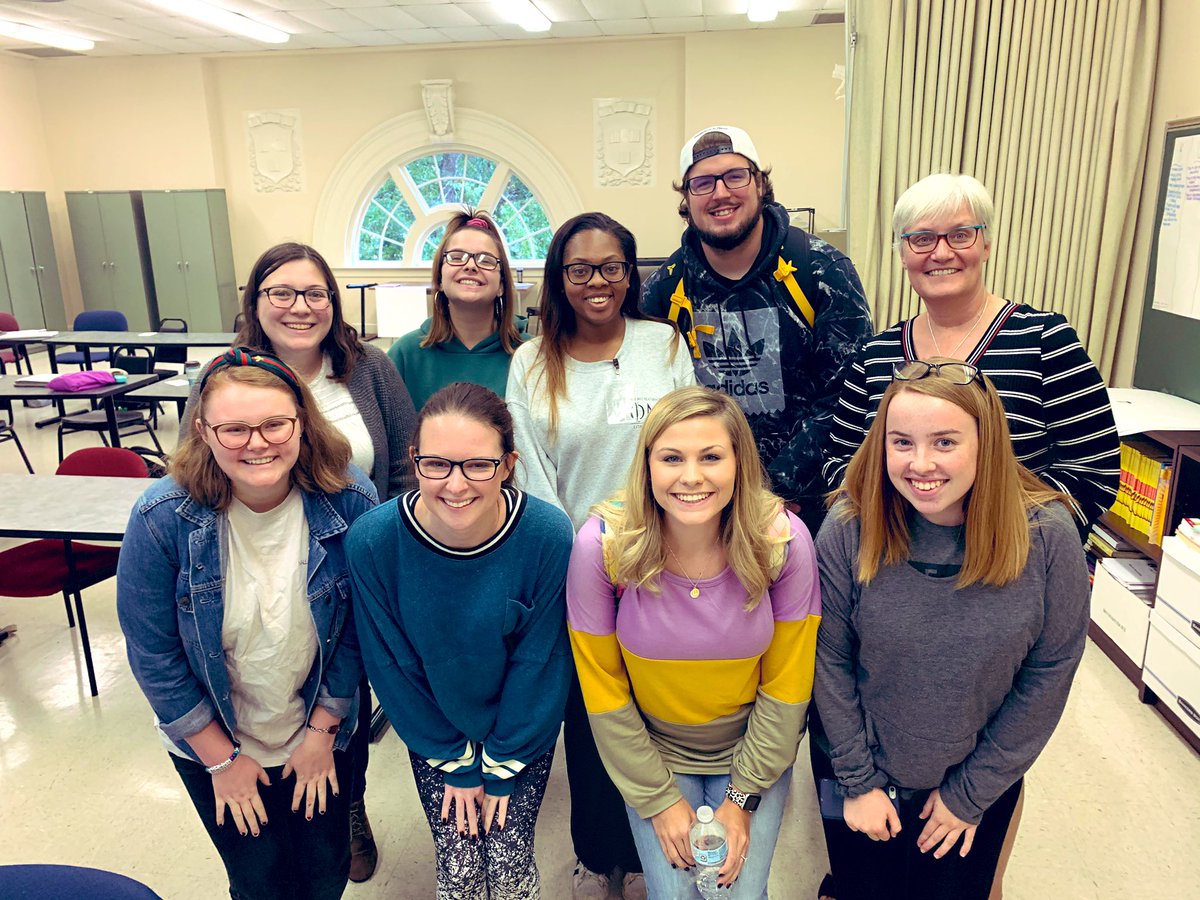 DrCRaulston's tweet photo. Our @MontevalloTES students are ready to start Lab Placements at some amazing schools this week! @CVESwarriors @SchoolShelby and Jemison Elementary #methodsblock https://t.co/4UxpFm4YXt