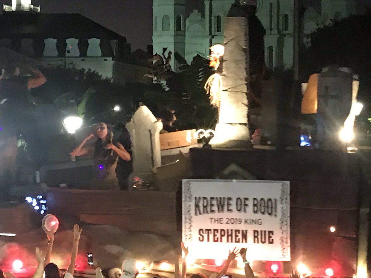 sv1's tweet image. Last day of New Orleans today and it’s been crazy but amazing #needarest #krewofbooparade #thebecketts #honeymoon