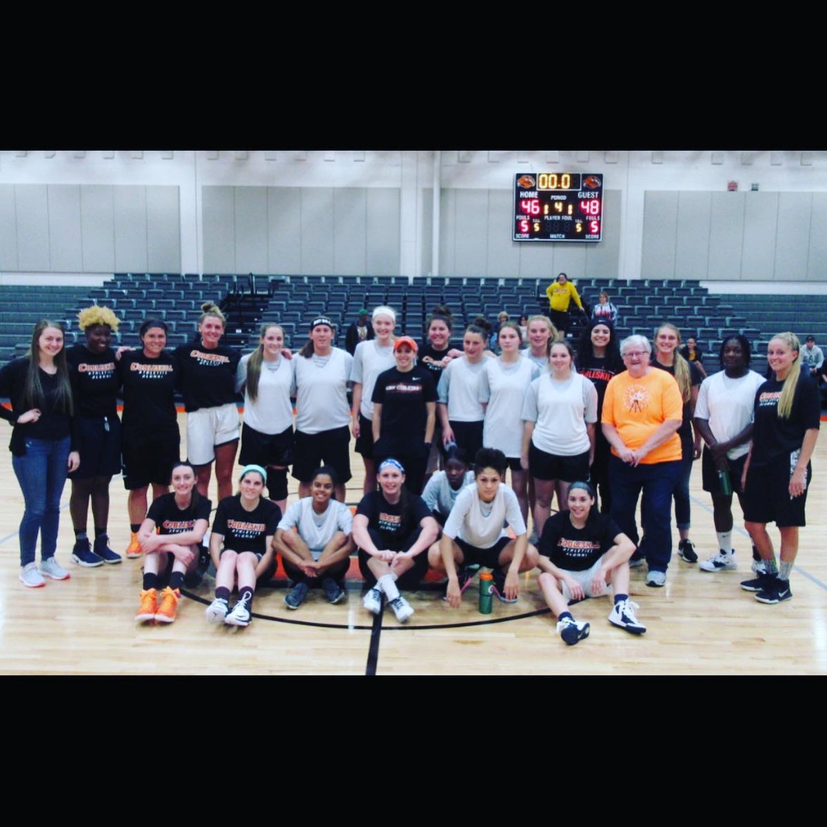 cobywbball's tweet photo. 3rd Annual Alumni Game in the books!
 
Big shoutout to all the alumni that took the time to come back &amp; play, you are all a part of why this program has been continuing to blossom &amp; grow!  

Forever a part of the legacy, thank you! 👵🏼💪🏼🐯 #LegacyEstablished https://t.co/Nkv8x6r2kl