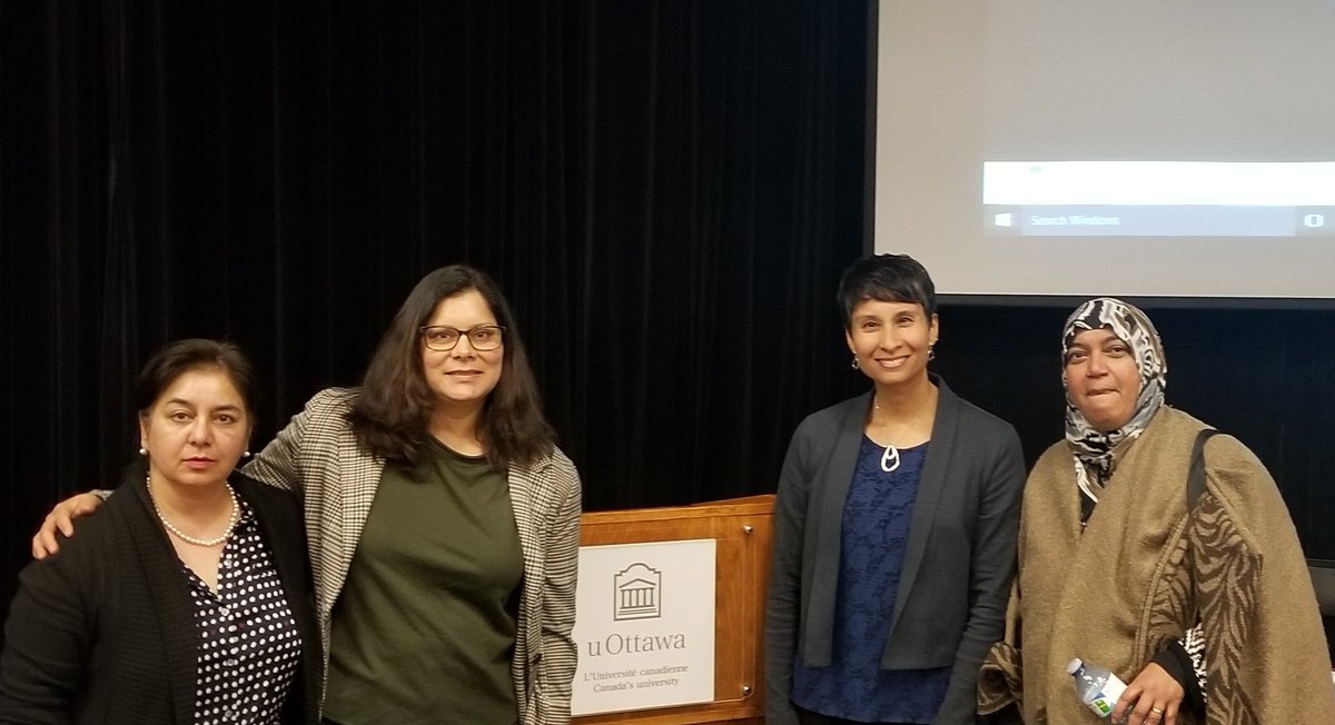 We had a great conversation after the screening  at <a href="/uOttawa/">Université d'Ottawa | University of Ottawa</a> yesterday. Law Prof. Natasha Bakht  &amp; Journalist, Sheema Khan added  grt insights to the discussion. Filmmaker <a href="/shaziajaved/">Shazia Javed</a> attended &amp; shared more about the film and filmmaking process.1/2