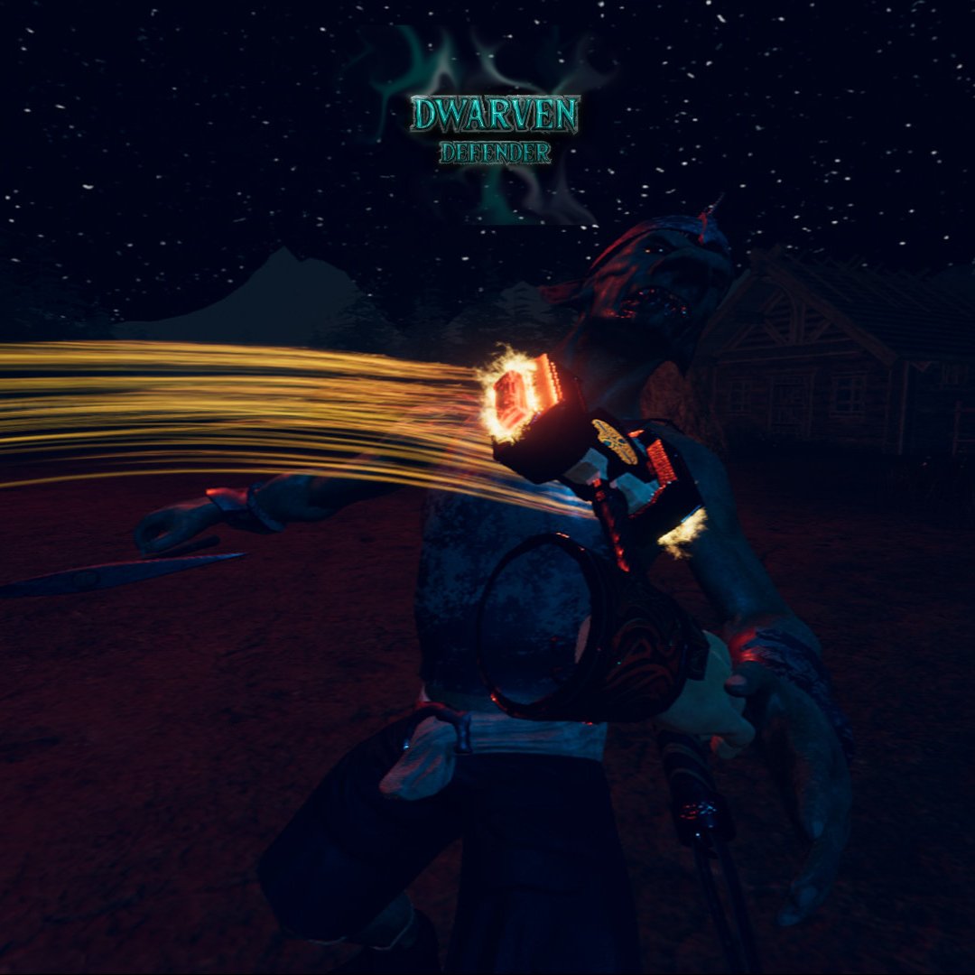 This is a tower defense game where you are the tower and you can literally jog into their personal space of your enemies to give them a good old beating. bit.ly/35JLK5E #DwarvenDefender #vrgame #VRgames #VRGamers #game #vrgaming #steamvr #steam #steamgame #steamgamers
