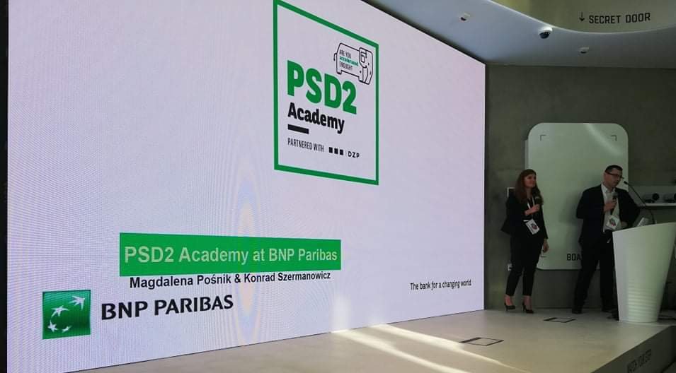 olenagrinyuk's tweet photo. #PSD2 Academy presented by @BNPParibas_PL #cee19 @SMEBankingClub conference in @RBL_byAlior https://t.co/QexRzyZfKY