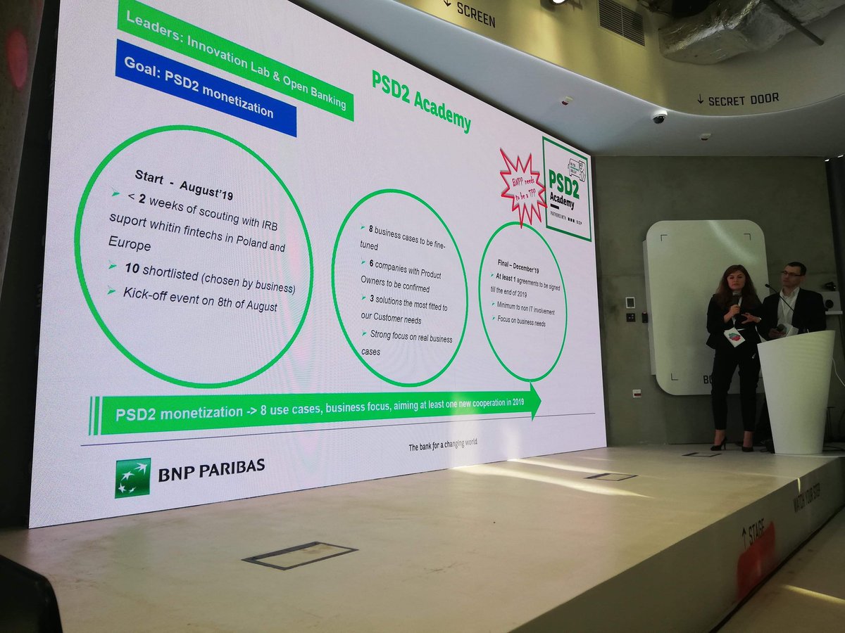 olenagrinyuk's tweet photo. #psd2 Academy by @BNPParibas_PL in a snapshot #cee19 @SMEBankingClub https://t.co/BnC02H7fJa