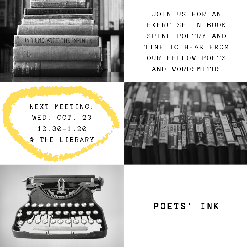 covenantlibrary's tweet photo. #TLM2019 #bookspinepoetry #poetry #poetrycommunity https://t.co/Ywx7YWWecN