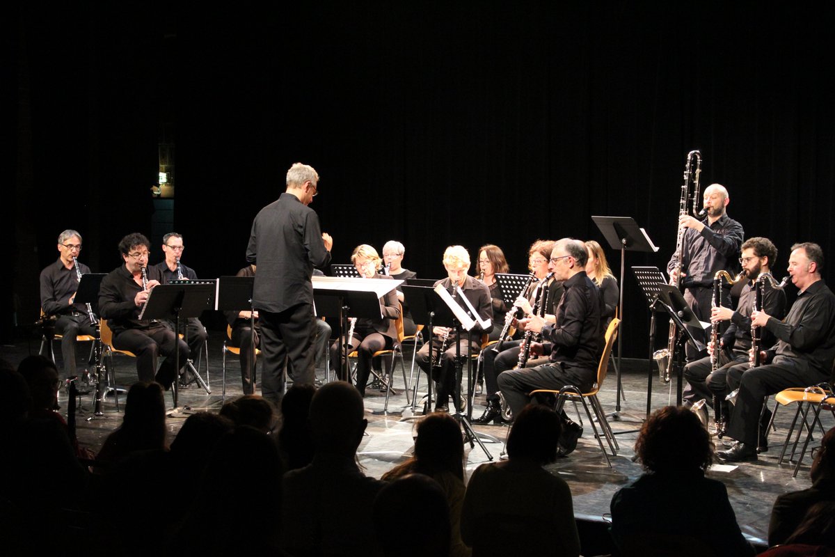 Photos souvenir du concert à Saint-Omer avec la participation de Philippe Cuper et des élèves des crd de Saint-Omer ,Calais ,Boulogne-sur-Mer