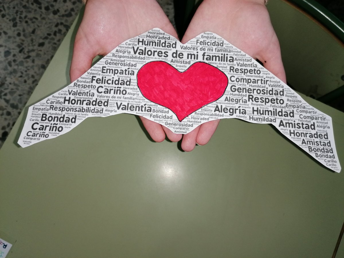 RYjara's tweet photo. Cada alumn@ de #clasereli de 2. ESO de @maristasmalaga ha trabajado los VALORES de su familia de forma creativa con nubes de palabras de distintas formas.
#metodologiasactivas #clasescreativas
@javimagomez
@feye_enred @erenivariense @reli @profesoradoreli @Negrevernis @c13okapy https://t.co/tlqMVWYLZT