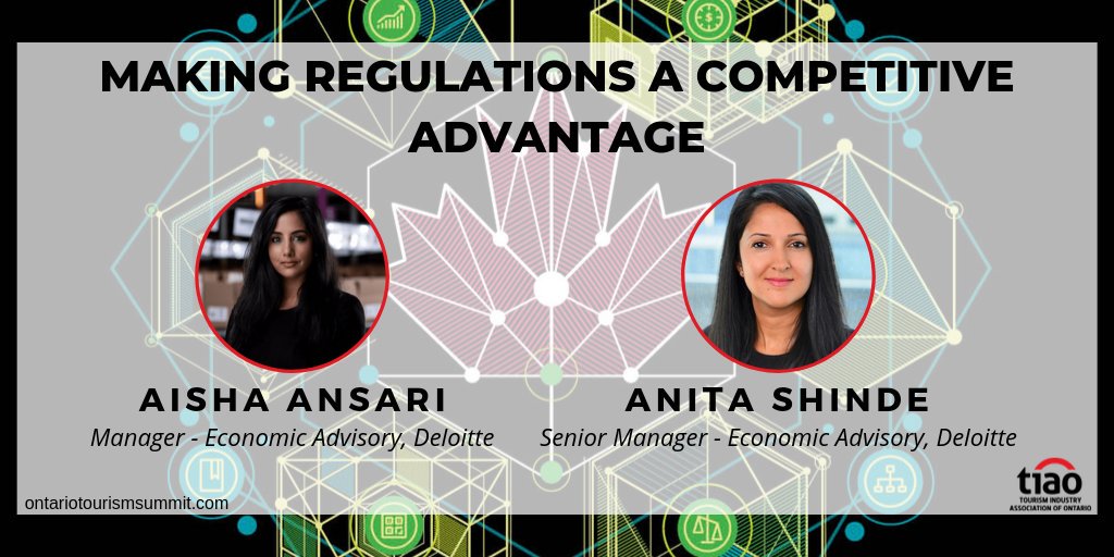 ONTourismSummit's tweet photo. Discover key areas of @Deloitte's report - Making Regulations a Competitive Advantage, that impact the Ontario tourism industry including policies on Airbnb and cannabis legislation. Learn more about your organization can be involved at #OTS19: https://t.co/EPn5vwsX2w https://t.co/9UztQlscXh