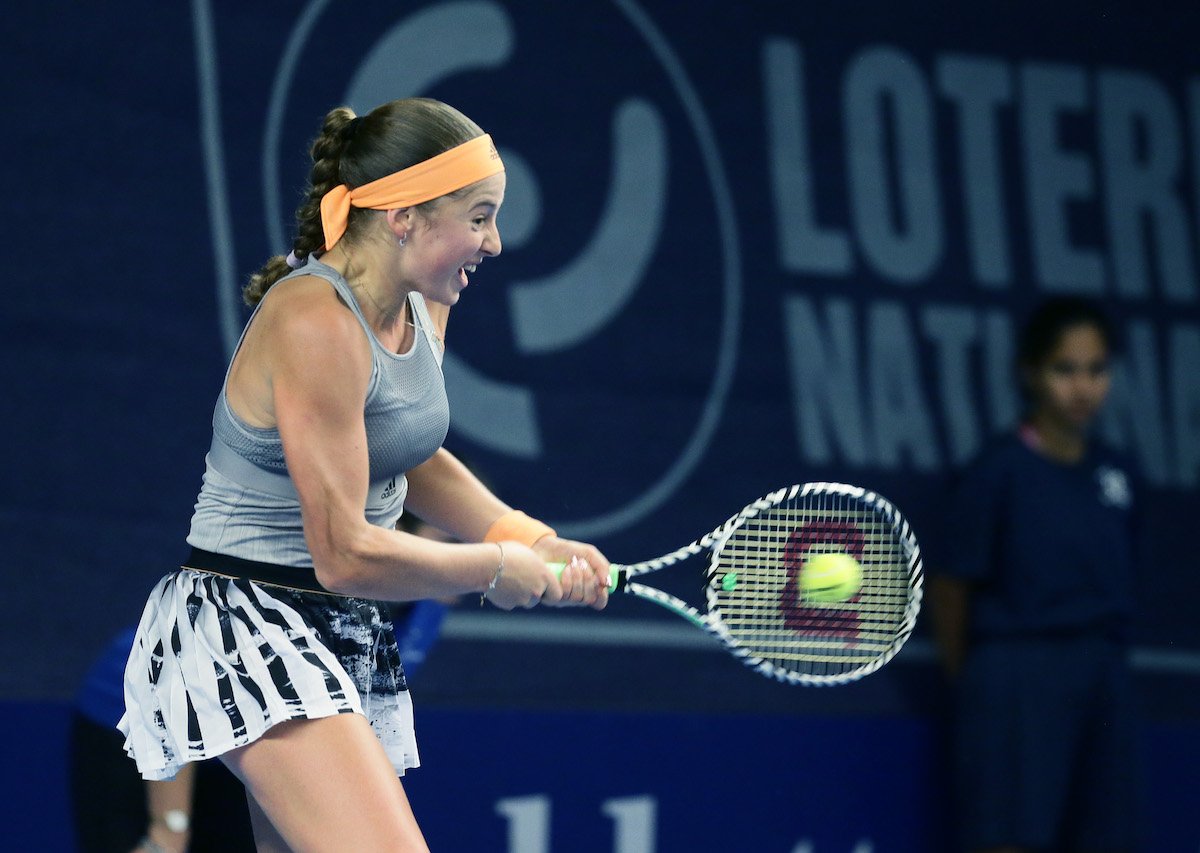 Jelena Ostapenko @JelenaOstapenk8