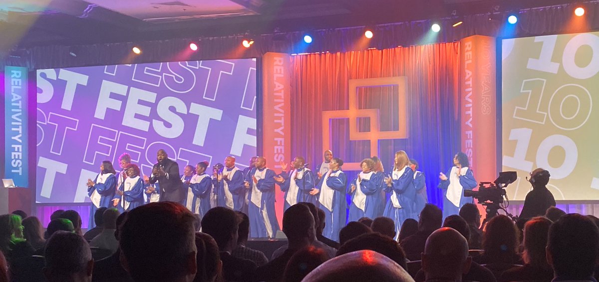 EmmaK01's tweet photo. Another year another #relativityfest https://t.co/XCklgrVzQB