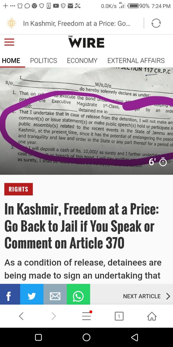 ASg1956's tweet photo. @drjgeetareddy This is d same  #KashmirModel👇🏻adopted by #Modi_ShahGovt n nw here 
TRS is following d same
This is a serious issue n opposition please wake up n rise to d occasion n think unitedly how 2 counter dese "Fascism Approach Of D Govts" otherwise nobody cn save d "Demise of Democracy" https://t.co/yRJyi1gjDv