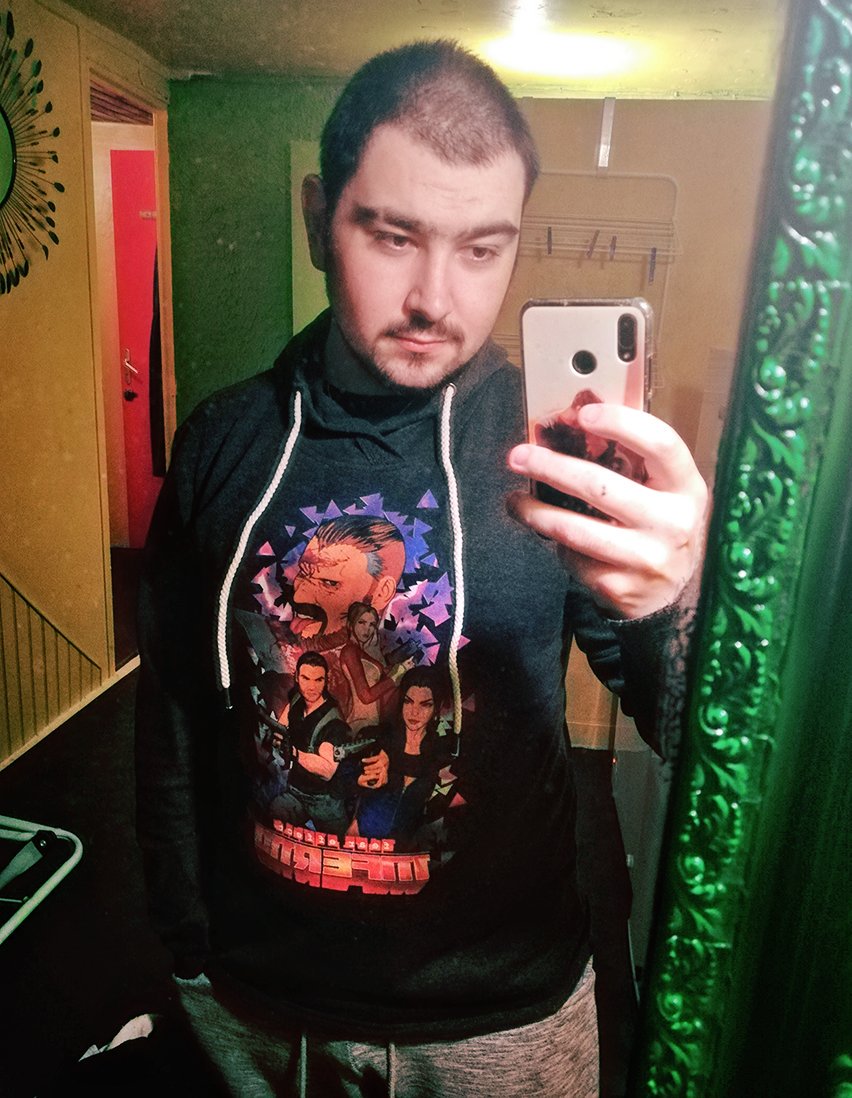 LitoPerezito's tweet image. Just received my #feareffect inferno sweat shirt! I love it! Now that the weather is getting colder I'll use it all the time!